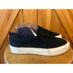 Everlane The Forever Slip On Canvas Sneaker Black Size 8.5